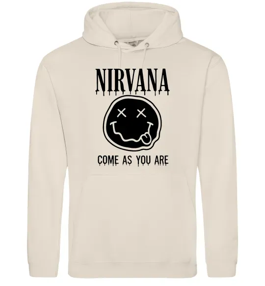 Женская толстовка (худи) Nirvana come as you are Таш фото