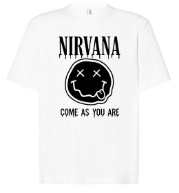 Футболка Оверсайз Nirvana come as you are