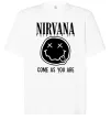 Футболка Оверсайз Nirvana come as you are Білий Футболка Оверсайз Nirvana come as you are Білий фото