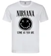 Чоловіча футболка Nirvana come as you are Білий Чоловіча футболка Nirvana come as you are Білий фото