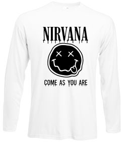 Лонгслив Nirvana come as you are Лонгслив Nirvana come as you are