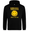 Чоловіча толстовка (худі) Nirvana come as you are Чорний фото