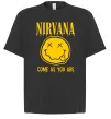 Футболка Оверсайз Nirvana come as you are Чорний Футболка Оверсайз Nirvana come as you are Чорний фото