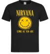 Чоловіча футболка Nirvana come as you are Чорний Чоловіча футболка Nirvana come as you are Чорний фото