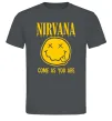 Чоловіча футболка Nirvana come as you are Графіт Чоловіча футболка Nirvana come as you are Графіт фото