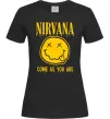 Женская футболка Nirvana come as you are Черный Женская футболка Nirvana come as you are Черный фото