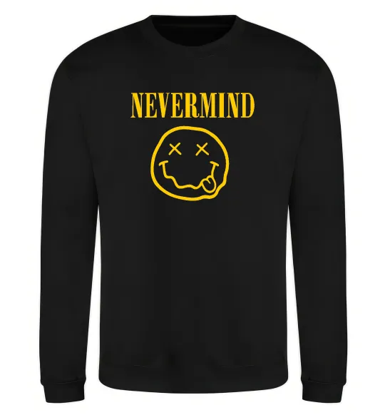 Свитшот Nevermind Черный фото