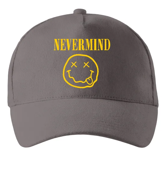 Кепка Nevermind Серый фото