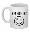 Чашка керамическая Nevermind Белый фото