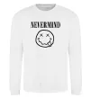 Свитшот Nevermind Белый Свитшот Nevermind Белый фото
