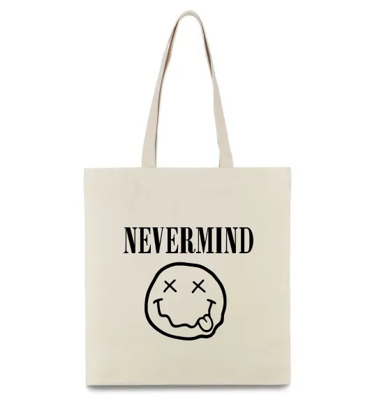 Эко-сумка Nevermind Бежевый фото