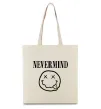 Эко-сумка Nevermind Бежевый фото