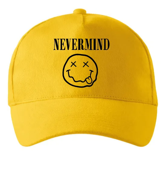 Кепка Nevermind Солнечно желтый фото