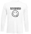 Лонгслів Nevermind Білий Лонгслів Nevermind Білий фото