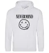 Женская толстовка (худи) Nevermind Серый меланж Женская толстовка (худи) Nevermind Серый меланж фото