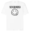 Футболка Оверсайз Nevermind Білий Футболка Оверсайз Nevermind Білий фото