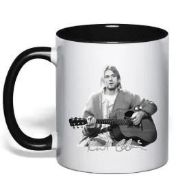 Чашка з кольоровою ручкою Чашка з кольоровою ручкою