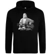 Женская толстовка (худи) Курт Кобейн з гітарою Черный Женская толстовка (худи) Курт Кобейн з гітарою Черный фото