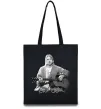 Еко-сумка Курт Кобейн з гітарою Чорний Еко-сумка Курт Кобейн з гітарою Чорний фото