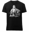 Мужская премиум футболка Курт Кобейн з гітарою Черный Мужская премиум футболка Курт Кобейн з гітарою Черный фото