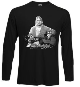 Лонгслів Курт Кобейн з гітарою Лонгслів Курт Кобейн з гітарою