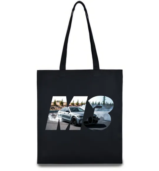 Еко-сумка BMW M3 drift Чорний фото