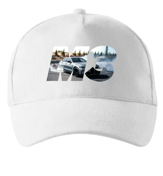 Кепка BMW M3 drift Білий фото