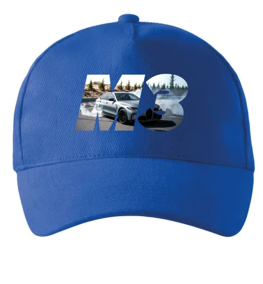 Кепка BMW M3 drift Яскраво-синій фото