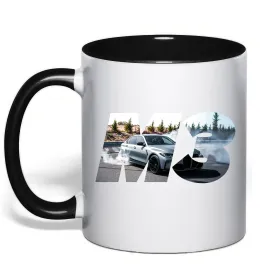 Чашка з кольоровою ручкою Чашка з кольоровою ручкою