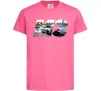 Дитяча футболка BMW M3 drift Яскраво-рожевий Дитяча футболка BMW M3 drift Яскраво-рожевий фото