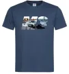 Чоловіча футболка BMW M3 drift Темно-синій фото