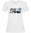 Жіноча футболка BMW M3 drift Білий Жіноча футболка BMW M3 drift Білий фото