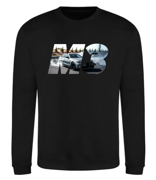 Світшот BMW M3 drift Чорний фото