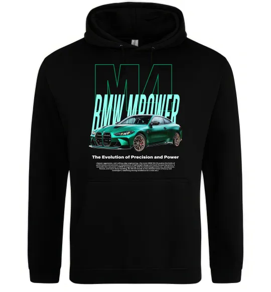 Жіноча толстовка (худі) BMW M4 Чорний фото
