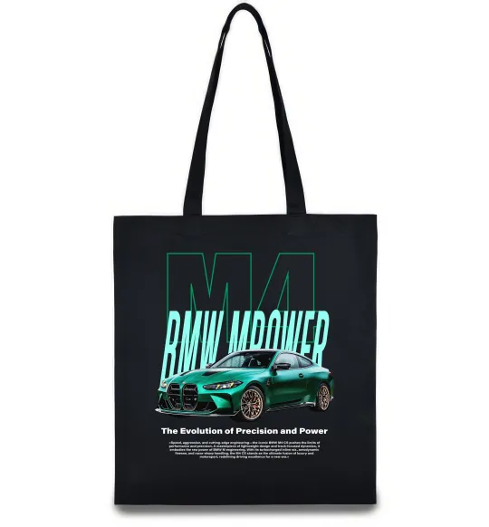 Еко-сумка BMW M4 Чорний фото