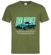Чоловіча футболка BMW M4 Оливковий фото