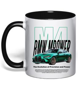 Чашка с цветной ручкой BMW M4