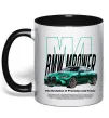 Чашка з кольоровою ручкою BMW M4 Чорний Чашка з кольоровою ручкою BMW M4 Чорний фото