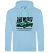 Женская толстовка (худи) BMW M4 Голубой фото