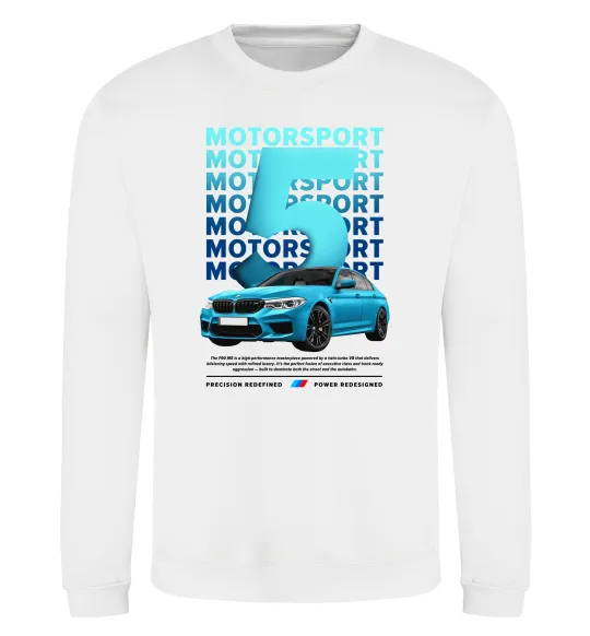 Свитшот BMW M5 Белый фото