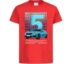 Дитяча футболка BMW M5 Червоний Дитяча футболка BMW M5 Червоний фото