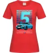 Жіноча футболка BMW M5 Червоний Жіноча футболка BMW M5 Червоний фото