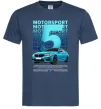 Чоловіча футболка BMW M5 Темно-синій фото