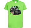 Дитяча футболка BMW art Лаймовий Дитяча футболка BMW art Лаймовий фото