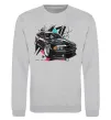 Свитшот BMW art Серый меланж фото