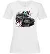 Жіноча футболка BMW art Білий Жіноча футболка BMW art Білий фото