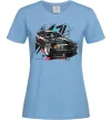 Жіноча футболка BMW art Блакитний Жіноча футболка BMW art Блакитний фото
