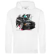 Чоловіча толстовка (худі) BMW art Білий Чоловіча толстовка (худі) BMW art Білий фото