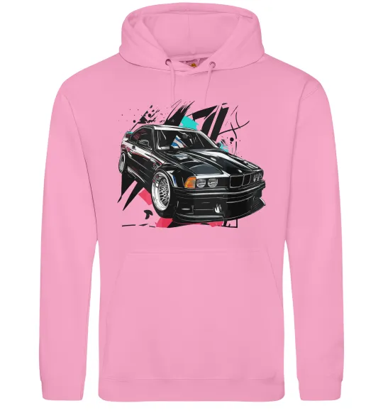 Жіноча толстовка (худі) BMW art Рожевий фото