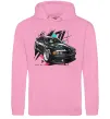 Жіноча толстовка (худі) BMW art Рожевий фото